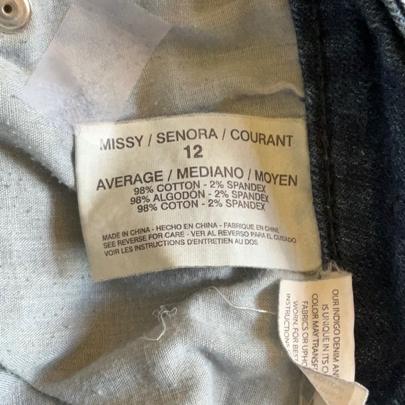 Khloe Kardashian - Curvy Slim Boot Blue Jeans, Size 12 - Picture 11 of 16